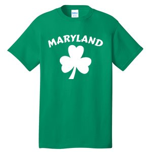 Irish Maryland Clover Tall T-Shirt