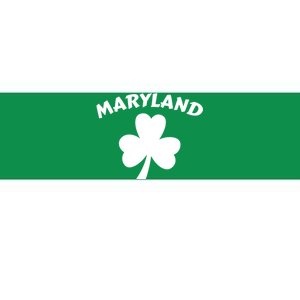 Irish Maryland Clover Bumper Sticker