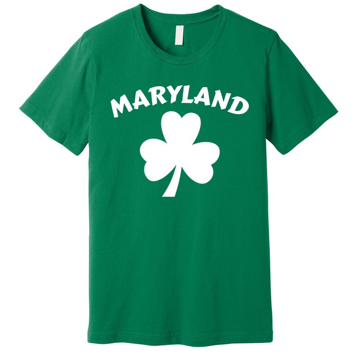 Irish Maryland Clover Premium T-Shirt