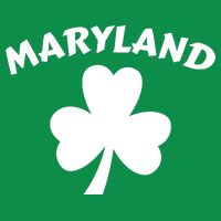 Irish Maryland Clover Tall Hoodie