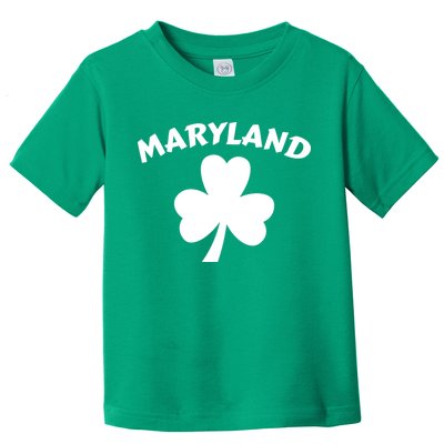 Irish Maryland Clover Toddler T-Shirt