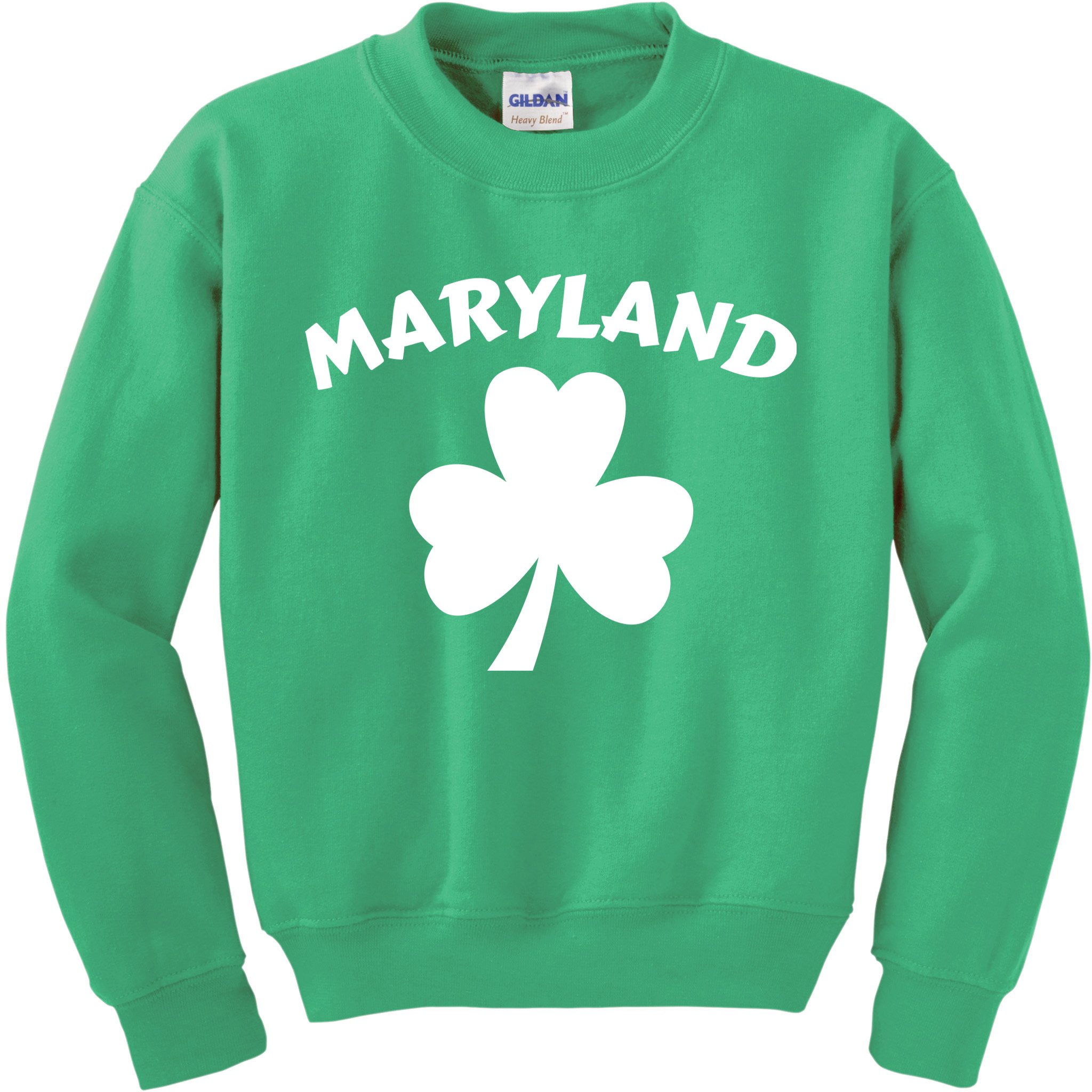Irish Maryland Clover Kids Sweatshirt