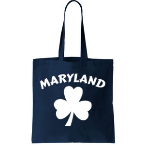 Irish Maryland Clover Tote Bag