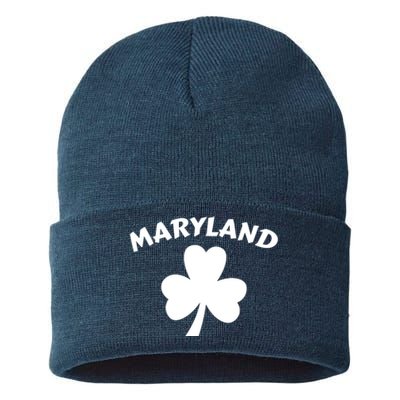 Irish Maryland Clover Sustainable Knit Beanie