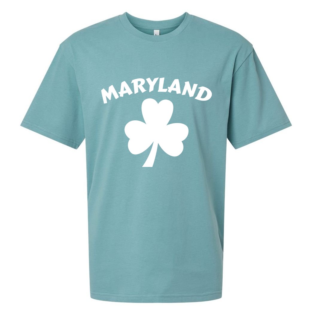 Irish Maryland Clover Sueded Cloud Jersey T-Shirt