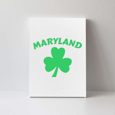 Irish Maryland Clover Canvas