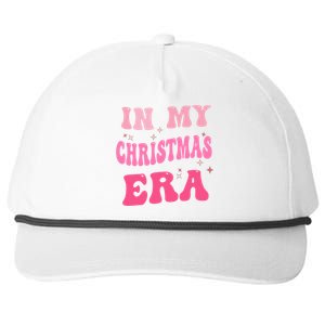 In My Christmas Vibes Era Groovy Matching Family Christmas Gift Snapback Five-Panel Rope Hat