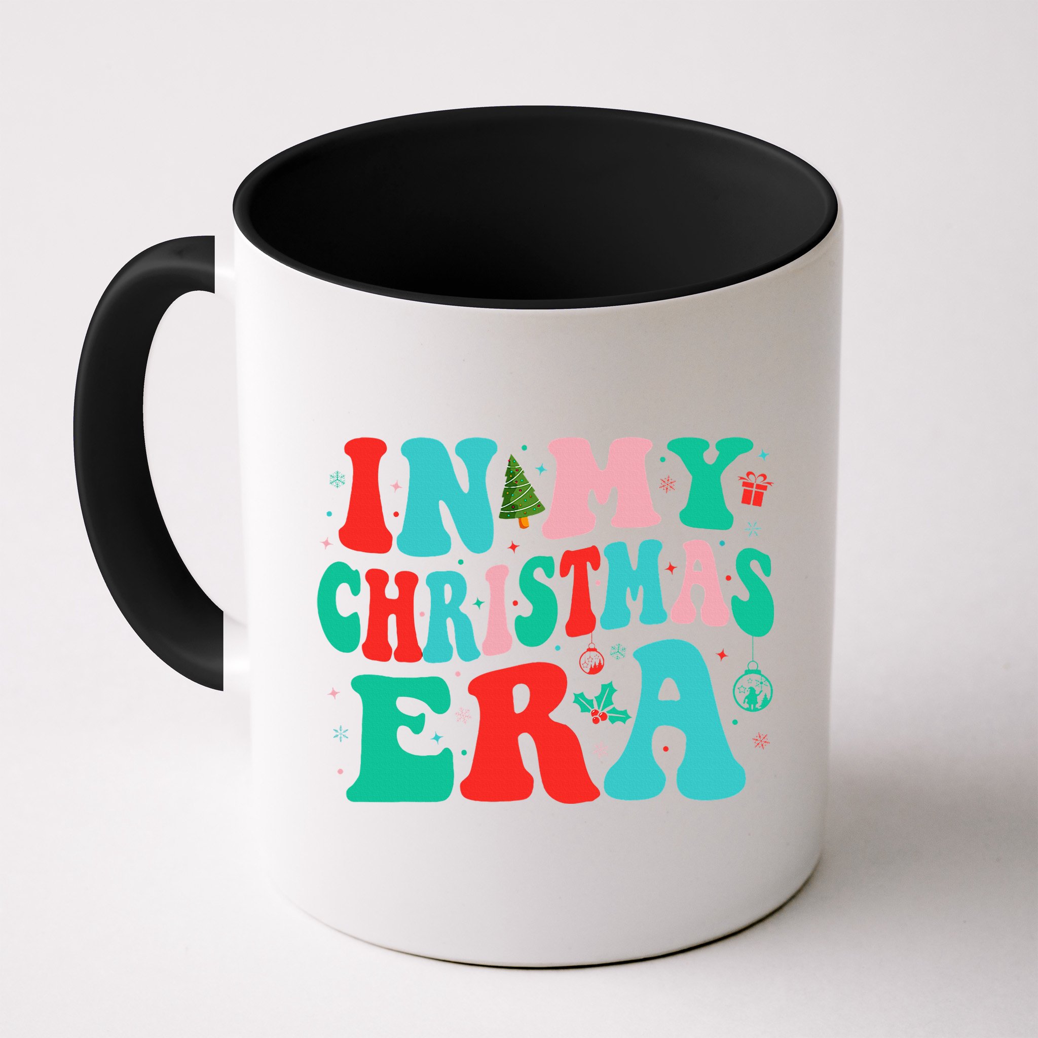 In My Christmas Era Cute Groovy Christmas Holiday  Mug