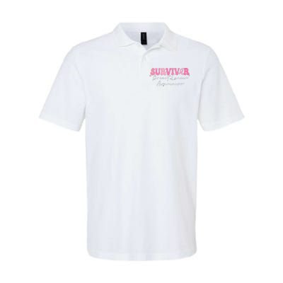 In My Cancer Free Era Breast Cancer Awareness Softstyle Adult Sport Polo