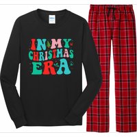 In My Christmas Era Cute Groovy Christmas Holiday Xmas Long Sleeve Pajama Set