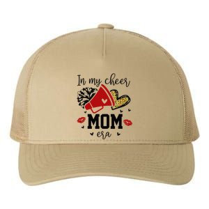 In My Cheer Mom Era Cheerleading Football Mom Life Yupoong Adult 5-Panel Trucker Hat