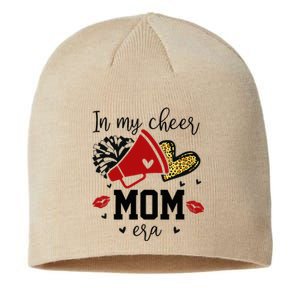 In My Cheer Mom Era Cheerleading Football Mom Life Sustainable Beanie