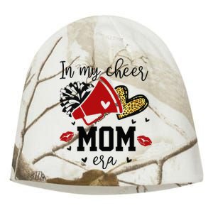 In My Cheer Mom Era Cheerleading Football Mom Life Kati - Camo Knit Beanie