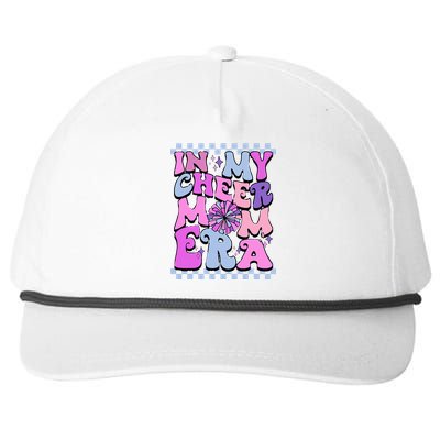 In My Cheer Mom Era Trendy Cheerleading Football Mom Life Snapback Five-Panel Rope Hat