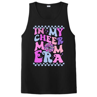 In My Cheer Mom Era Trendy Cheerleading Football Mom Life PosiCharge Competitor Tank