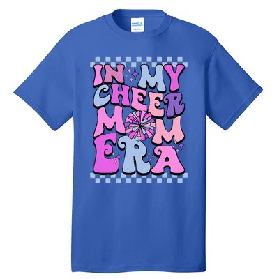 In My Cheer Mom Era Trendy Cheerleading Football Mom Life Tall T-Shirt