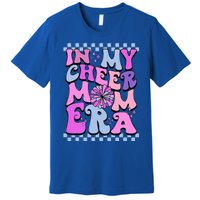 In My Cheer Mom Era Trendy Cheerleading Football Mom Life Premium T-Shirt