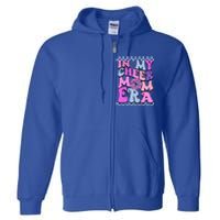 In My Cheer Mom Era Trendy Cheerleading Football Mom Life Full Zip Hoodie