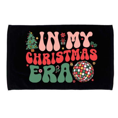 In My Christmas Era Groovy Retro Microfiber Hand Towel