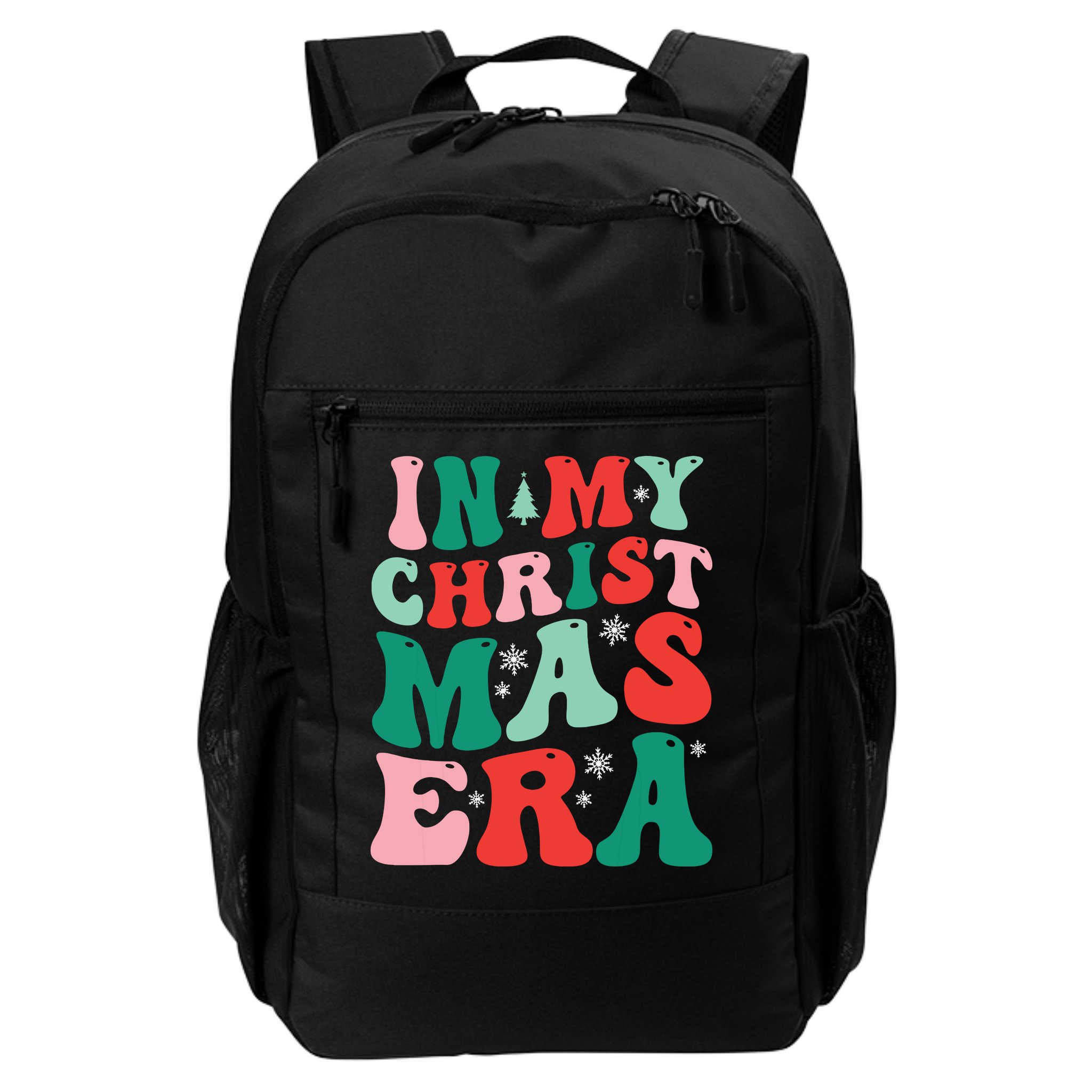 In My Christmas Era Groovy Xmas Backpack