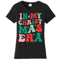 In My Christmas Era Groovy Xmas Women's T-Shirt