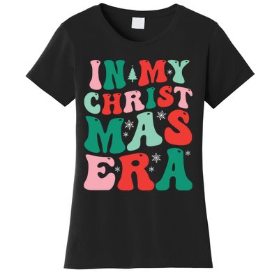 In My Christmas Era Groovy Xmas Women's T-Shirt