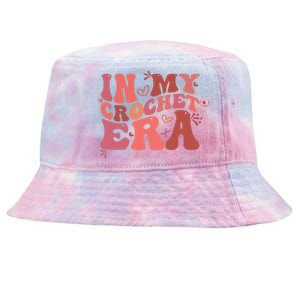 In My Crochet Era Tie-Dyed Bucket Hat