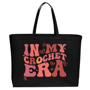 In My Crochet Era Cotton Canvas Jumbo Tote