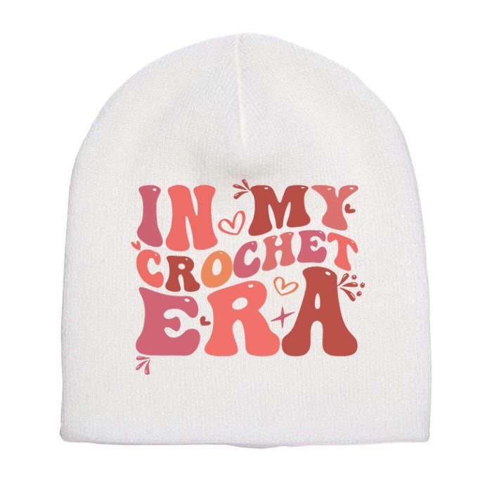 In My Crochet Era Short Acrylic Beanie