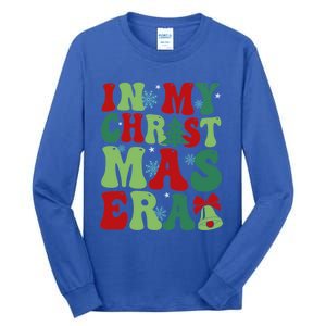 In My Christmas Era Xmas Party Season Pjm Cool Gift Tall Long Sleeve T-Shirt