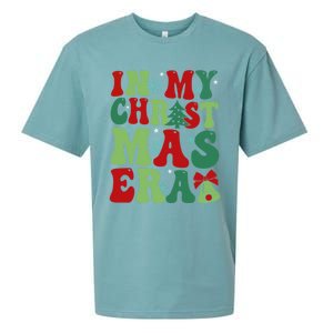 In My Christmas Era Xmas Party Season Pjm Cool Gift Sueded Cloud Jersey T-Shirt