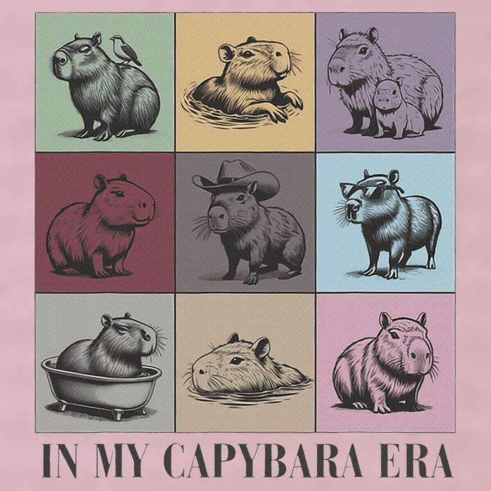 In My Capybara Era, Capybara Lover Gift 25L Jumbo Tote
