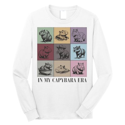 In My Capybara Era, Capybara Lover Gift Long Sleeve Shirt