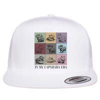In My Capybara Era, Capybara Lover Gift Flat Bill Trucker Hat