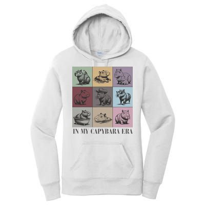 In My Capybara Era, Capybara Lover Gift Women's Pullover Hoodie
