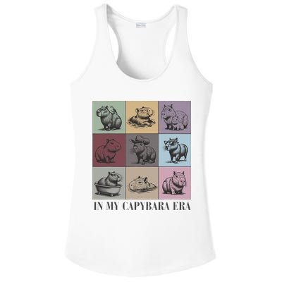 In My Capybara Era, Capybara Lover Gift Ladies PosiCharge Competitor Racerback Tank
