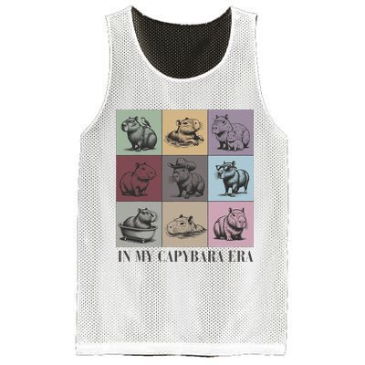 In My Capybara Era, Capybara Lover Gift Mesh Reversible Basketball Jersey Tank