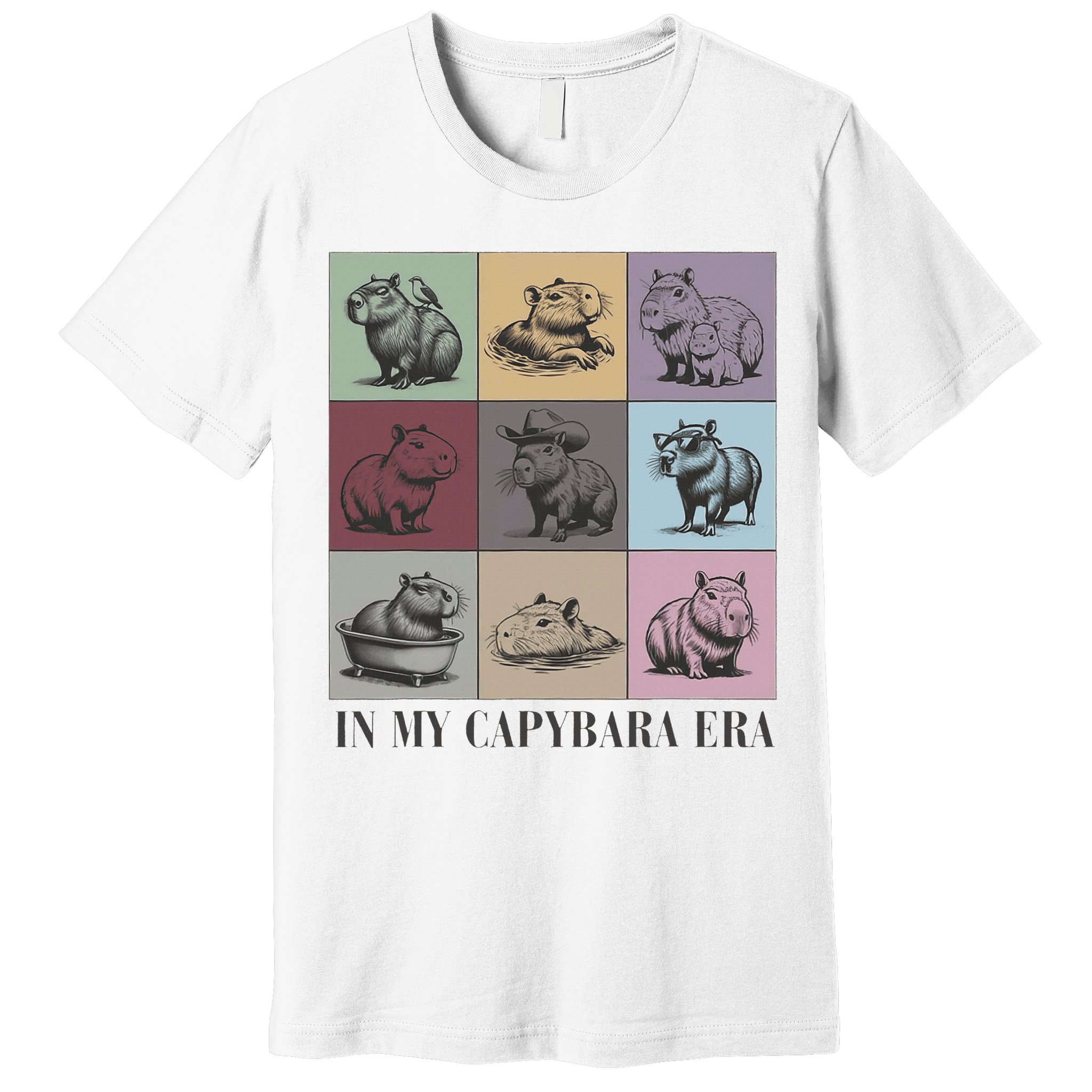 In My Capybara Era, Capybara Lover Gift Premium T-Shirt