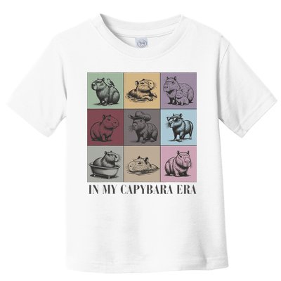 In My Capybara Era, Capybara Lover Gift Toddler T-Shirt