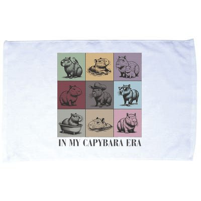 In My Capybara Era, Capybara Lover Gift Microfiber Hand Towel