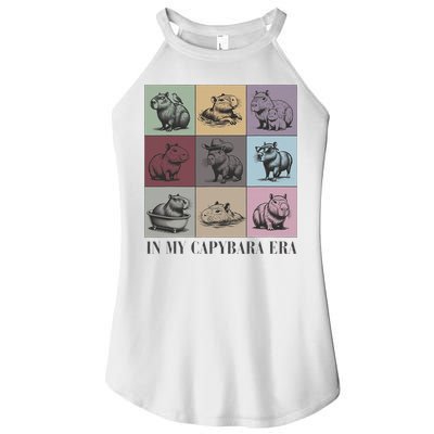 In My Capybara Era, Capybara Lover Gift Women's Perfect Tri Rocker Tank