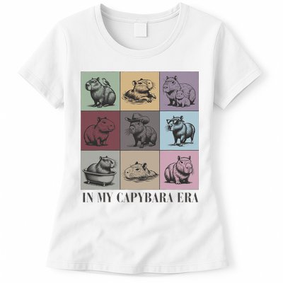 In My Capybara Era, Capybara Lover Gift Womens T-Shirt