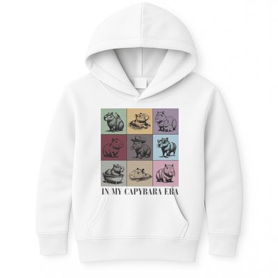 In My Capybara Era, Capybara Lover Gift Kids Hoodie