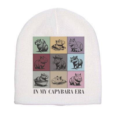 In My Capybara Era, Capybara Lover Gift Short Acrylic Beanie