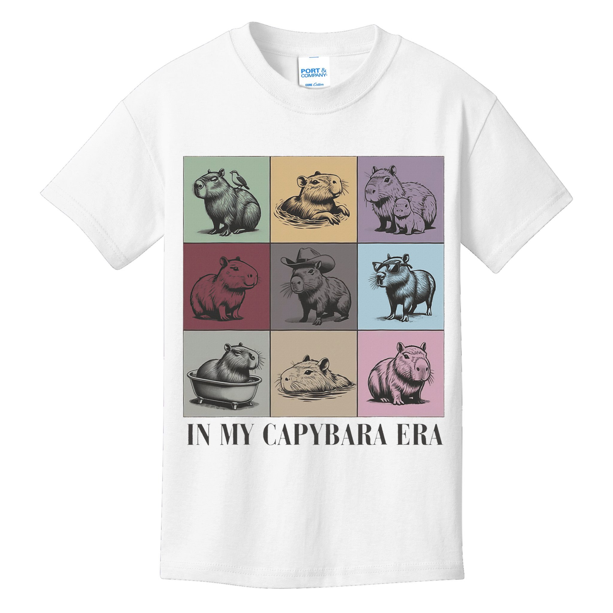 In My Capybara Era, Capybara Lover Gift Kids T-Shirt