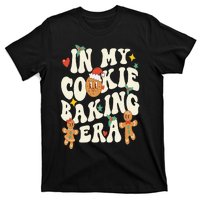 In My Cookie Baking Era Funny Holiday Baker Groovy Retro T-Shirt