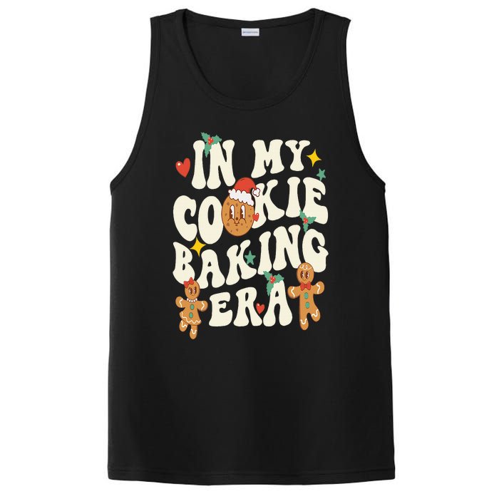 In My Cookie Baking Era Funny Holiday Baker Groovy Retro PosiCharge Competitor Tank