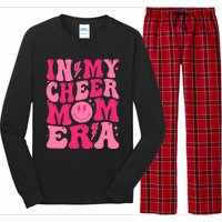 In My Cheer Mom Era (On Back) Long Sleeve Pajama Set