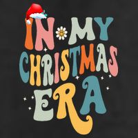In My Christmas Era Groovy Matching Family Christmas Beanie
