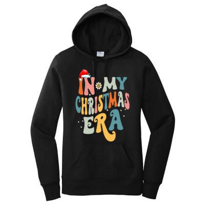 In My Christmas Era Groovy Matching Family Christmas Women's Pullover Hoodie